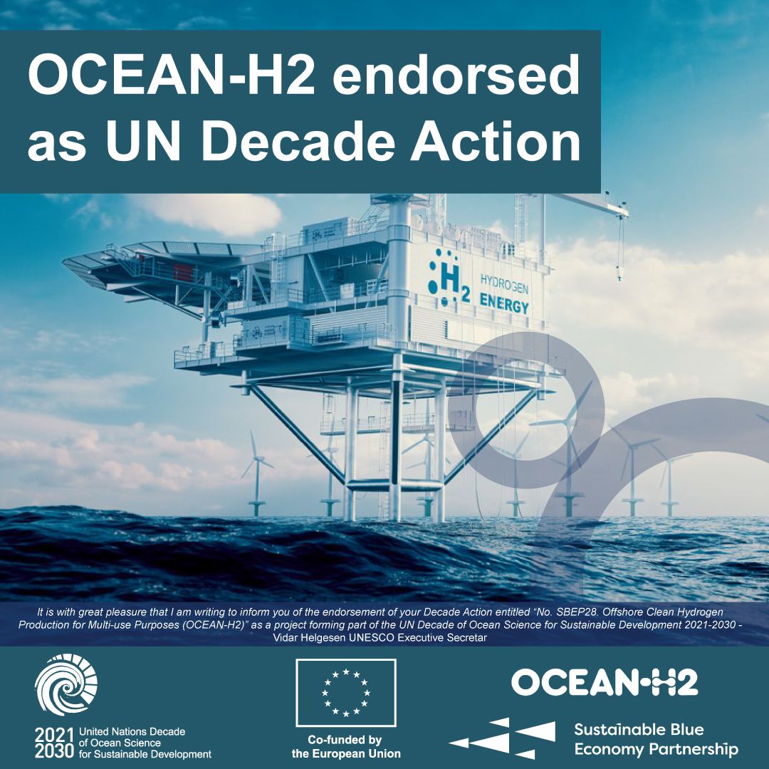 OCEAN-H2 endorsed as a UN Ocean Decade Action