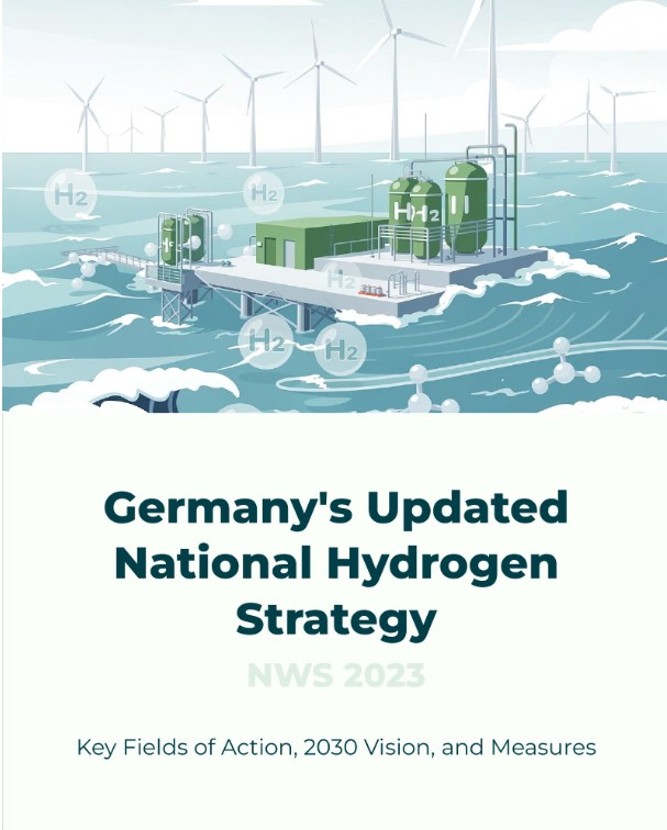Germany’s Updated National Hydrogen Strategy (NWS 2023) (cover)