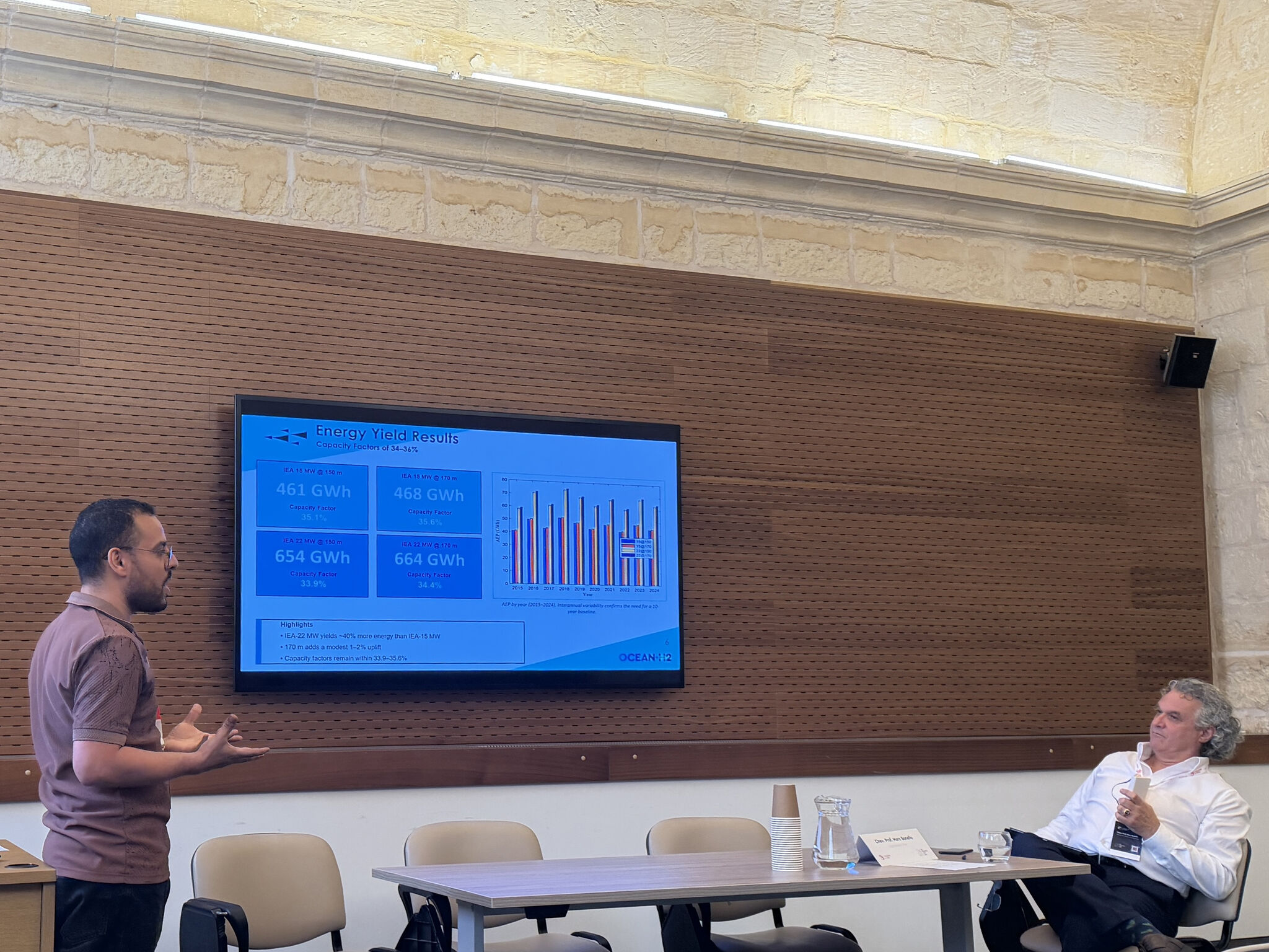 OCEAN-H2 presentation at the University of Malta Research Expo 2026