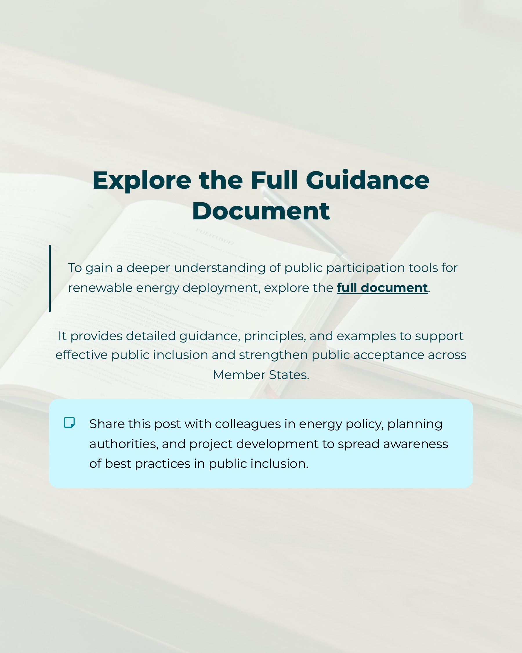 European Commission Public Inclusion Toolbox infographic, page 8